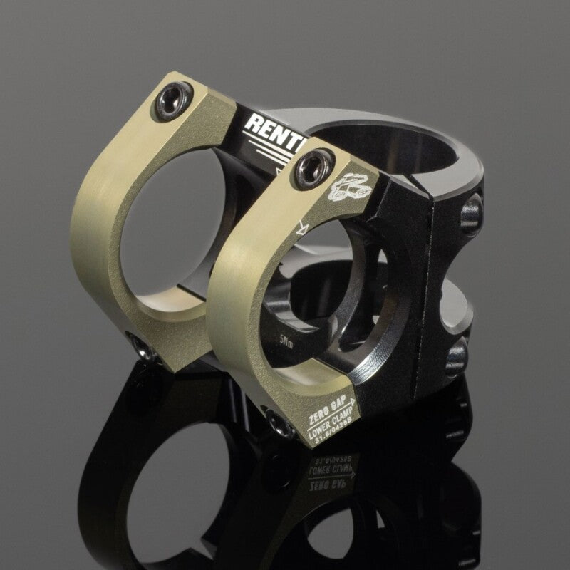 Renthal V2 Apex Stem 31.8 x 31 mm. - Black/AluGold