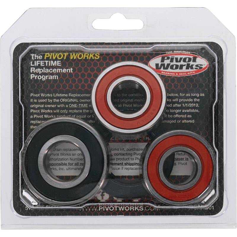 Pivot Works Honda, Hyosung, Suzuki, Yamaha Wheel Bearing Kit Premium Bearings