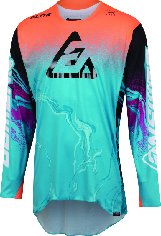 Answer 23 Elite Fusion Jersey Astana/Orange/Rhodamine - XL