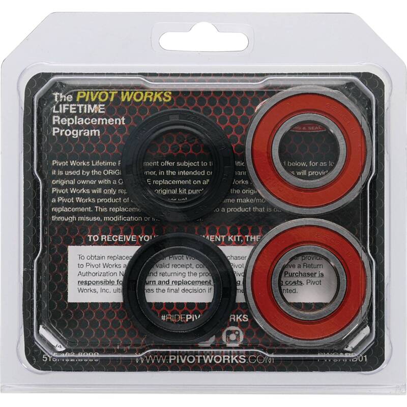 Pivot Works Harley Wheel Bearing Kit Premium Bearings