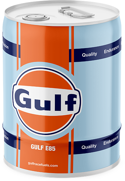 Gulf E85 Race Fuel - 5 Gallon / 18.9L Pail | GRE85-05