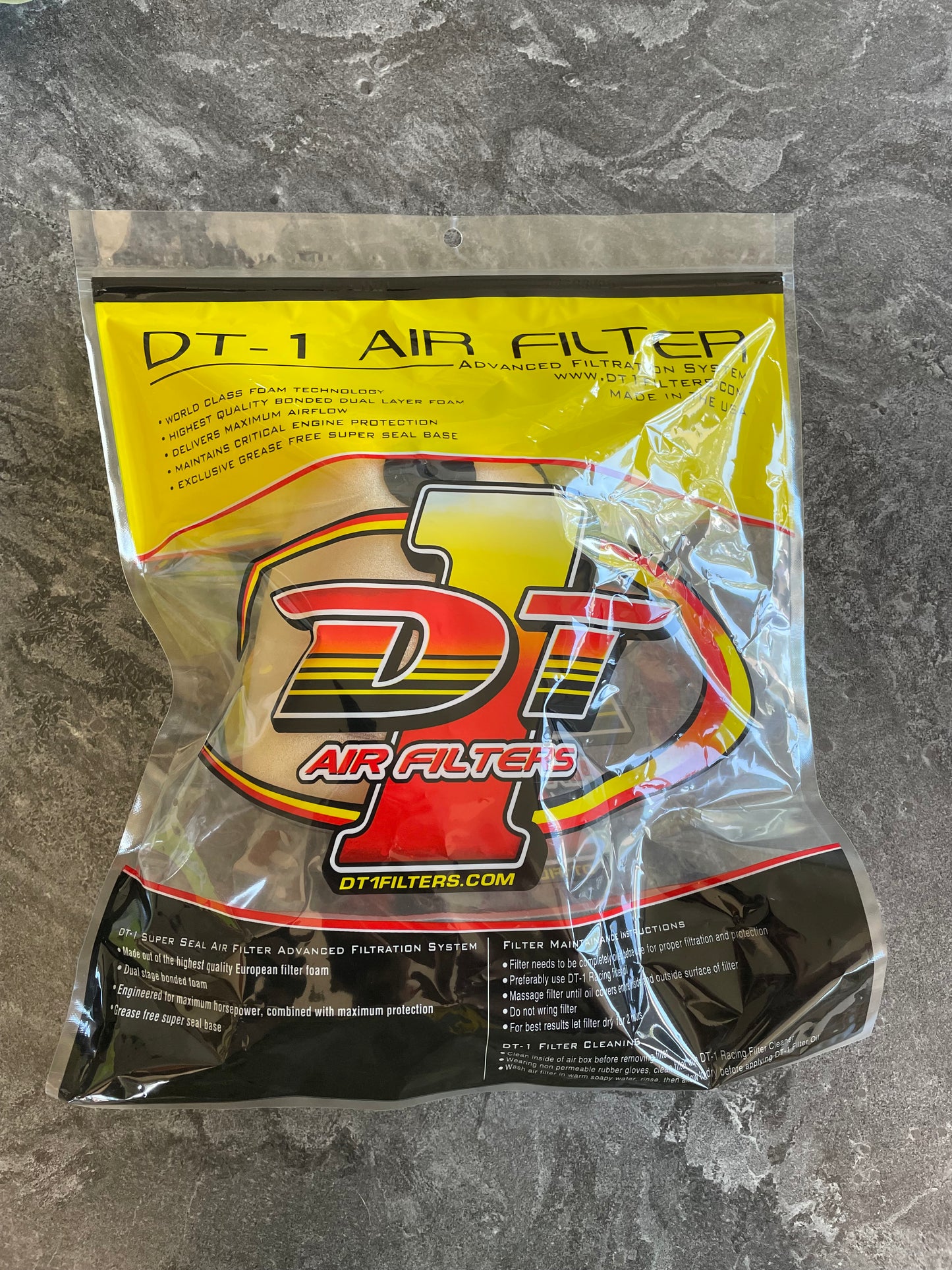 DT1 Air Filter - 24-25 KTM 65 SX / Husqvarna TC 65/ Gas Gas MC65