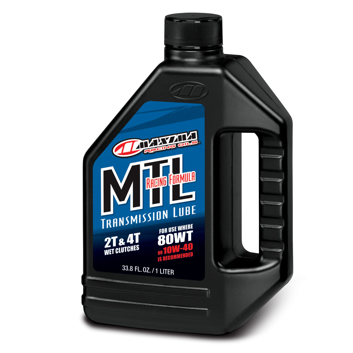 Maxima MTL-R 2-Cycle Transmission 80wt 1L - Premium Gearbox Oil for 2-Stroke Dirt Bikes