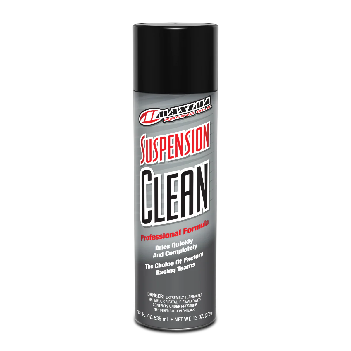 Maxima Suspension Clean 13oz (535ml) - Fork & Shock Cleaner for Dirt Bikes