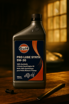 Gulf PRO LUBE Synth 5W-30 - 100% Synthetic 4-Cycle Small Engine Oil