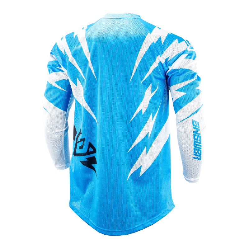 Answer 26 LE Syncron Rizz Vented Jersey Cyan/White/Black - Small