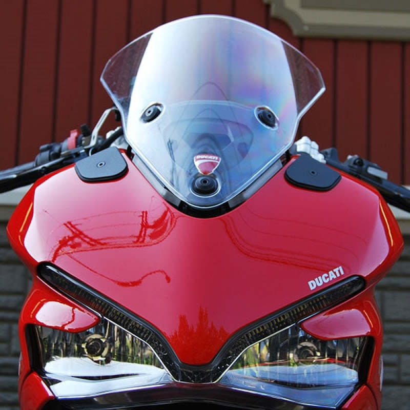 New Rage Cycles 17+ Ducati Supersport 939 Mirror Block Off Plates