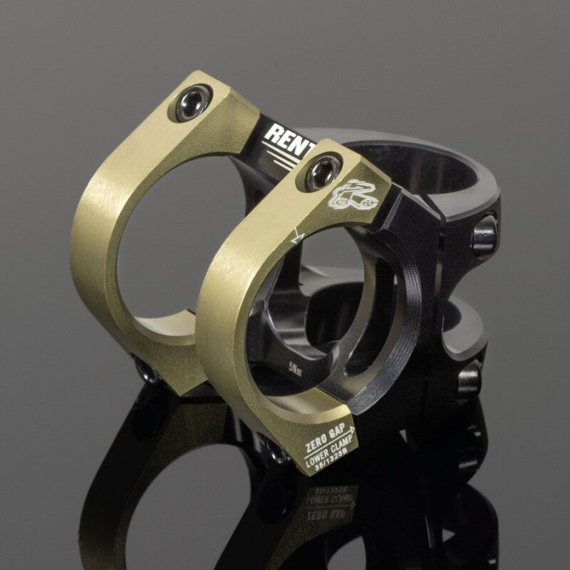 Renthal V2 Apex Stem 35 x 33 mm. - Black/AluGold