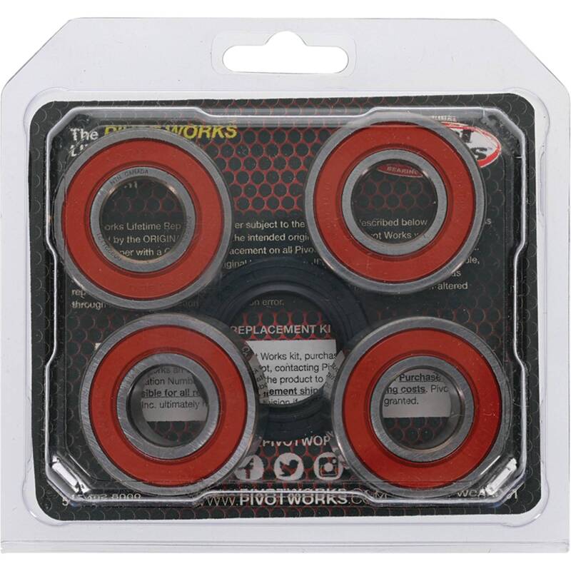 Pivot Works Yamaha Wheel Bearing Kit Premium Bearings