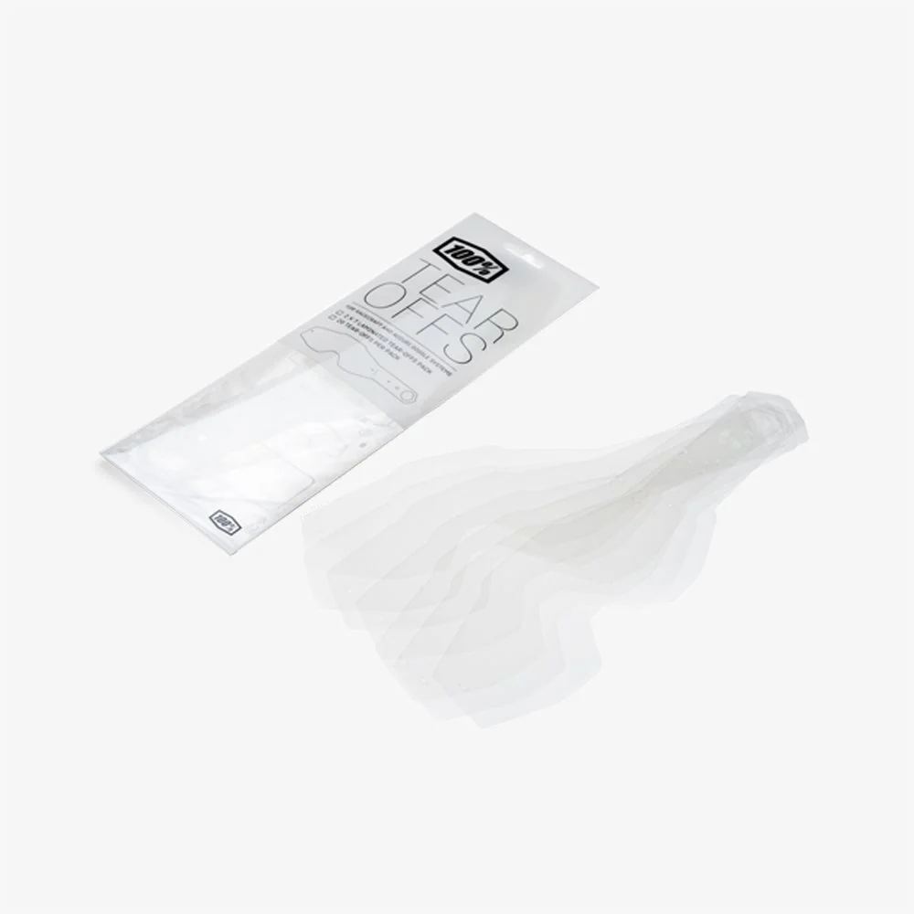 100 Percent Accuri / Strata Youth Standard Tear-Offs - 20 Pack