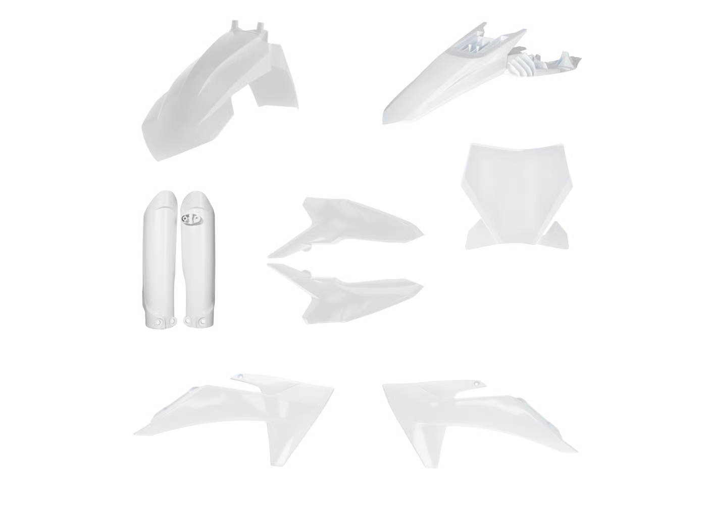 Acerbis 24+ KTM SX65 Full Plastic Kit -White