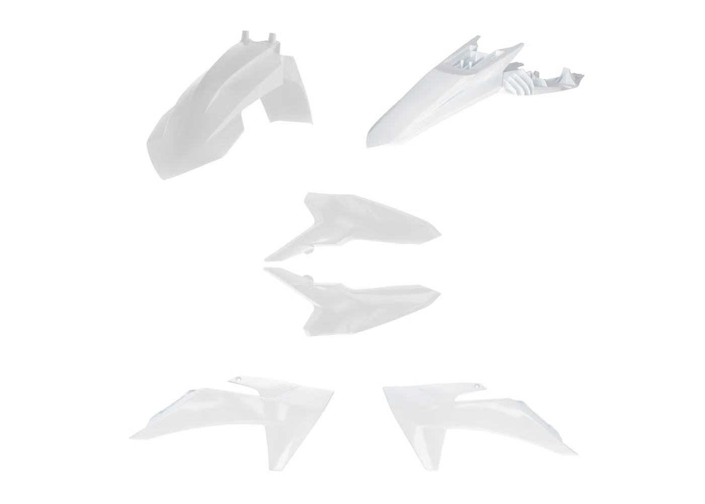 Acerbis 24+ KTM SX65 Plastic Kit -White