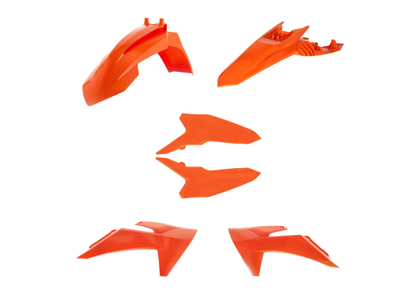 Acerbis 24+ KTM SX65 Plastic Kit - 16 Orange