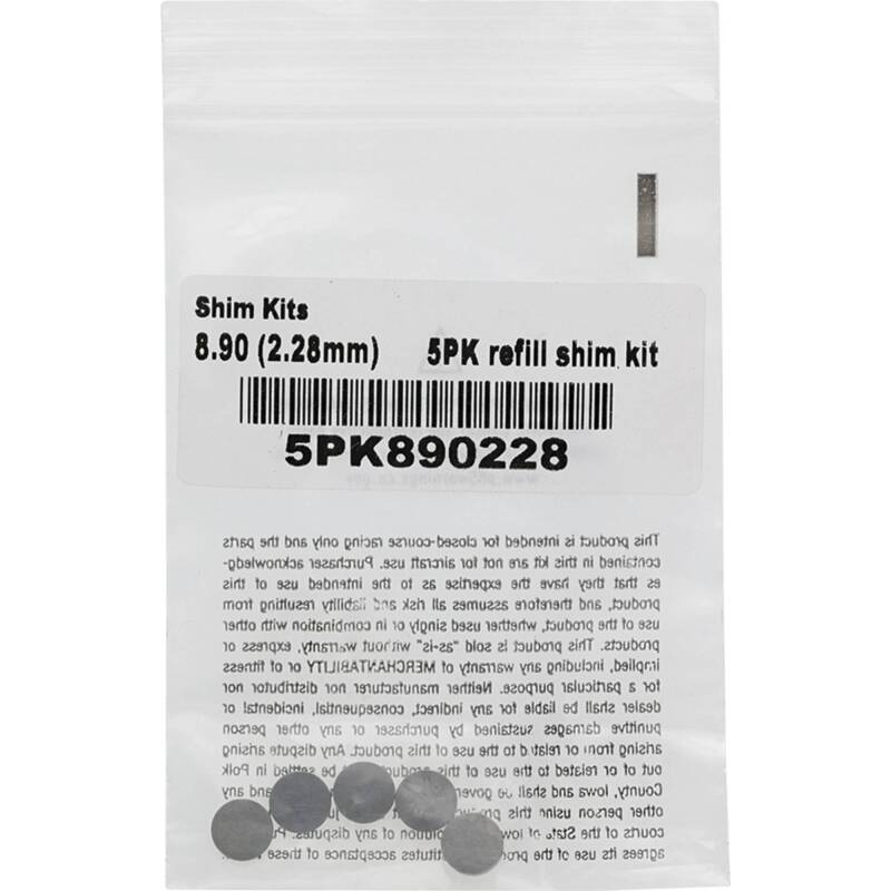Hot Cams Shim Kits 2.280mm Thickness - 5 Pack