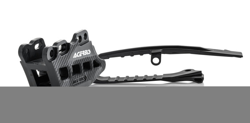 Acerbis 18+ Suzuki RMZ250/ RMZ450 Chain Guide/Slider Kit 2.0 - Black
