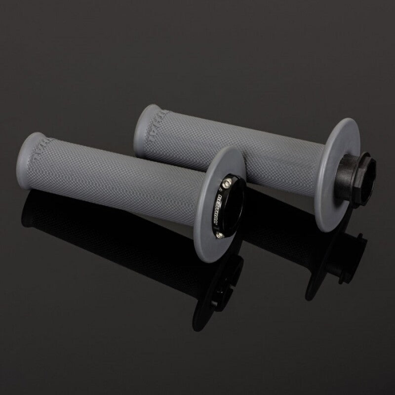 Renthal MX Original Lock On - Medium Full Diamond- Grey