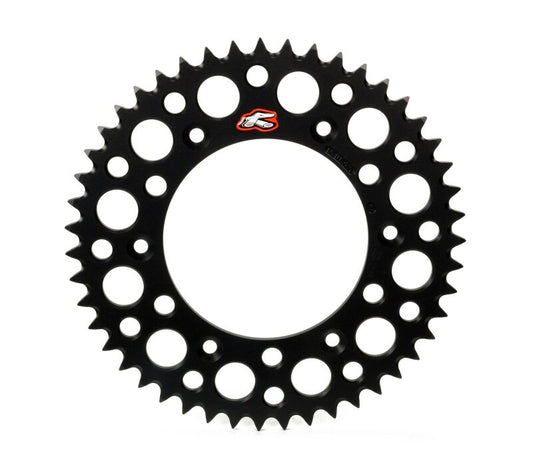 Renthal 2025 KTM/Husq/GasGas 85 Rear CW Grvd Sprkt - Black - 428-50P Teeth