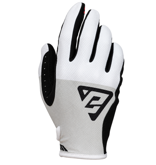 Answer  Ascent Gloves Grey/White/Black/Red Youth - Large