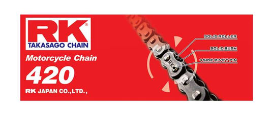 RK Chain RK-M 420-72L - Natural