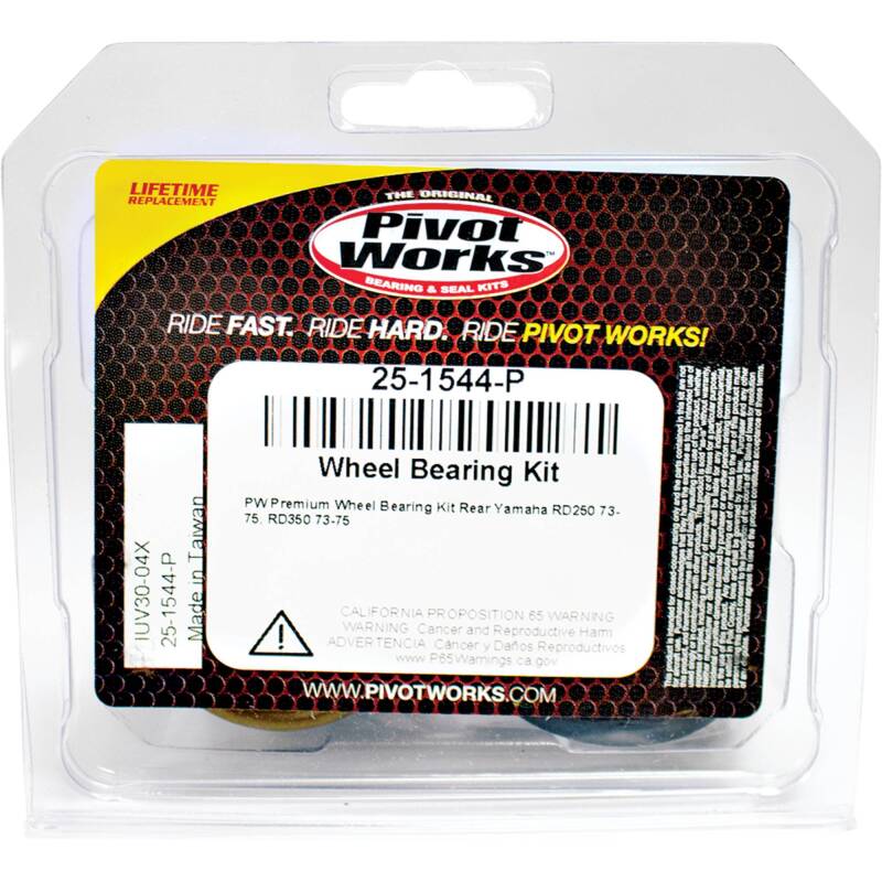 Pivot Works Yamaha Wheel Bearing Kit Premium Bearings