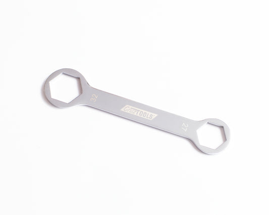 CruzTOOLS Combo Axle Wrench 27mm x 32mm for KTM and Husqvarna Motorcycles