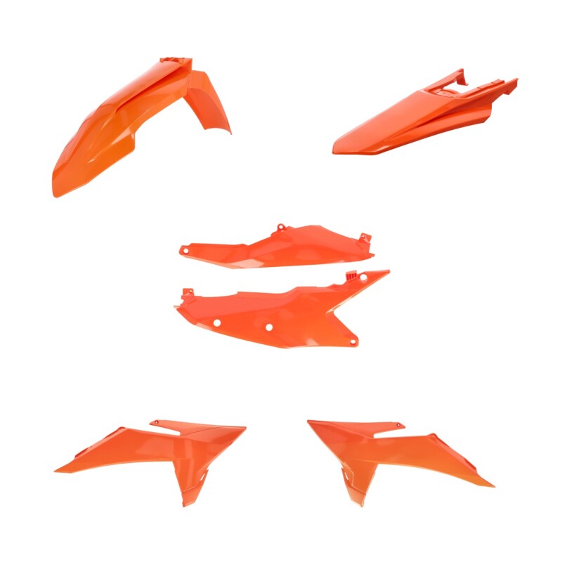 Acerbis 2026 KTM 250-500 EXC-F/ 125-300 XC-W/ 450 XCF-W Plastic Kit - 16 Orange