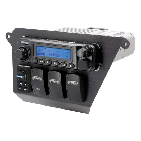 Rugged Radios Honda Pioneer Mount for Radio Switches or Rocker Switch Intercom