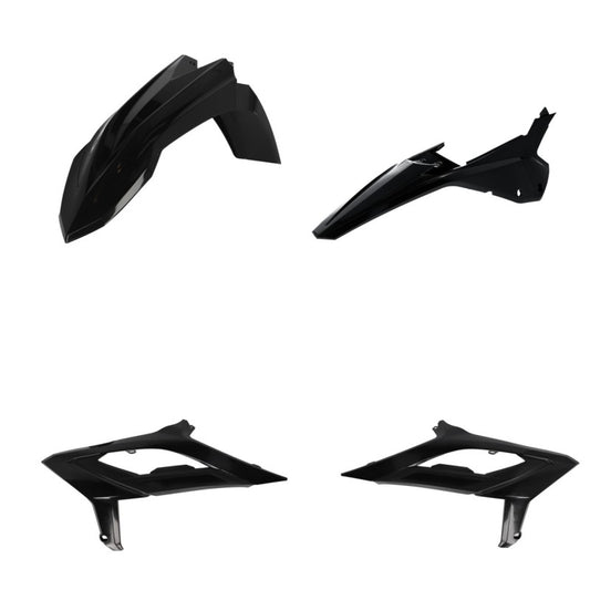 Acerbis 2023 Beta RX300/450 Plastic Kit - Black