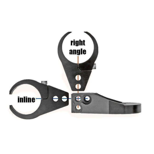 Rugged Radios Antenna Bar Mount for Horizontal Bar 1.25 Inch