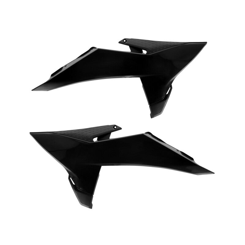 Cycra 25+ KTM SX/SXF/XC/XCF OEM Radiator Shrouds - Black