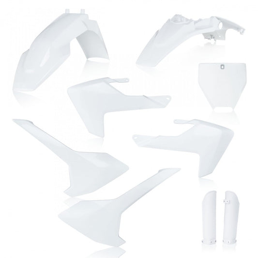 Acerbis 17+ Husqvarna TC65 Full Plastic Kit - White