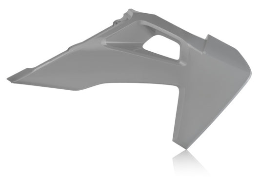 Acerbis 19-22 Husqvarna 125-450 TC/ FX/ FC/2019 TX300/ 20-22 TX300i Radiator Shroud - Gray