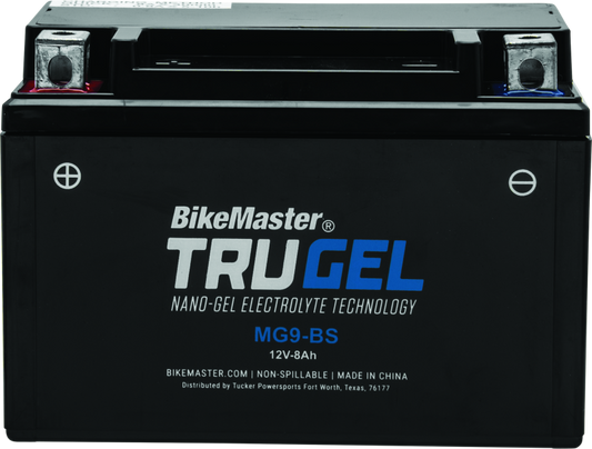BikeMaster TruGel Battery - MG9-BS