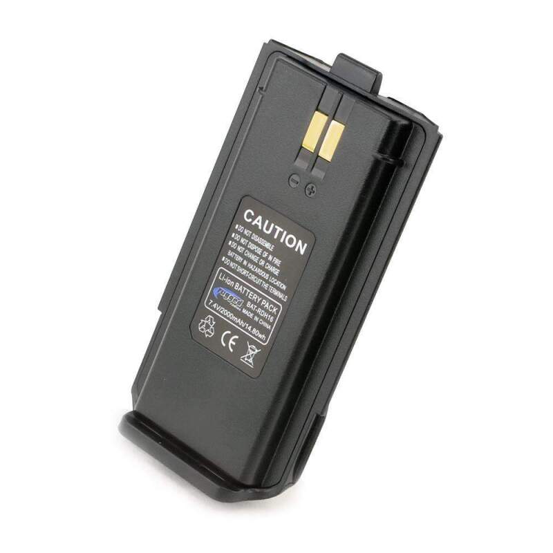 Rugged Radios RDH-16 Handheld Radio Replacement Lithium Battery