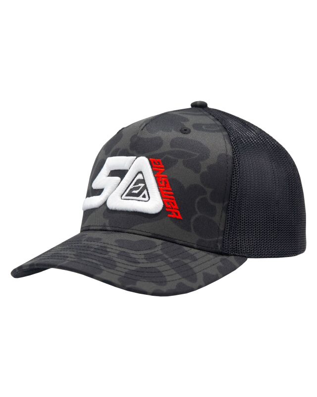 Answer LE 50th Anniversary Adjustable Trucker Cap Black - One Size