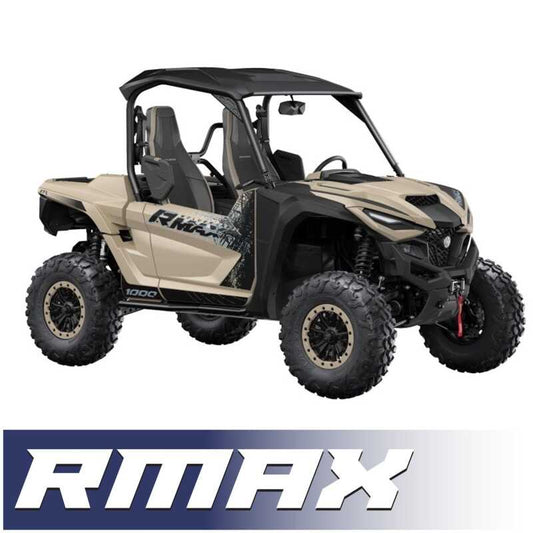 Rugged Radios Yamaha Wolverine RMAX Comm Kit w/ Rocker Switch BT 2-Way STX / M1 VHF Bus Band