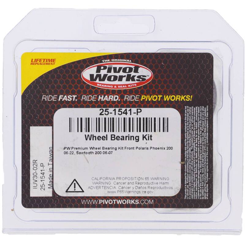 Pivot Works Polaris Wheel Bearing Kit Premium Bearings