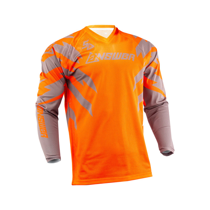 Answer 26 LE Syncron Rizz Vented Jersey Orange/Grey/White - XS