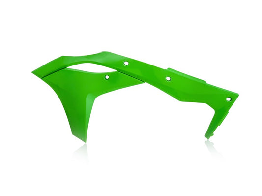 Acerbis 17-18 Kawasaki KX250F/ 19-20 KX250 Radiator Shroud - Green
