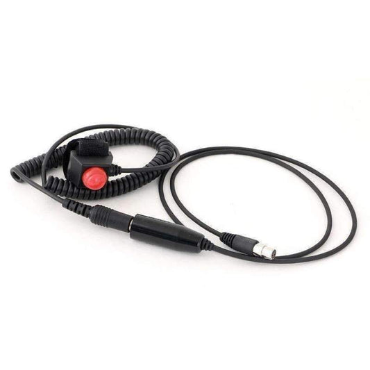 Rugged Radios Push to Talk (PTT) 3 Ft. Adapter for PTT-HM-QD and PTT-VM-QD