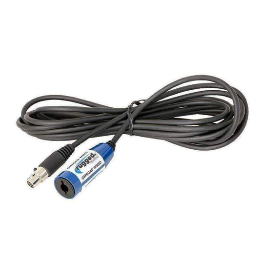 Rugged Radios OFFROAD Straight Cable to Intercom (Select Length) 12 Feet