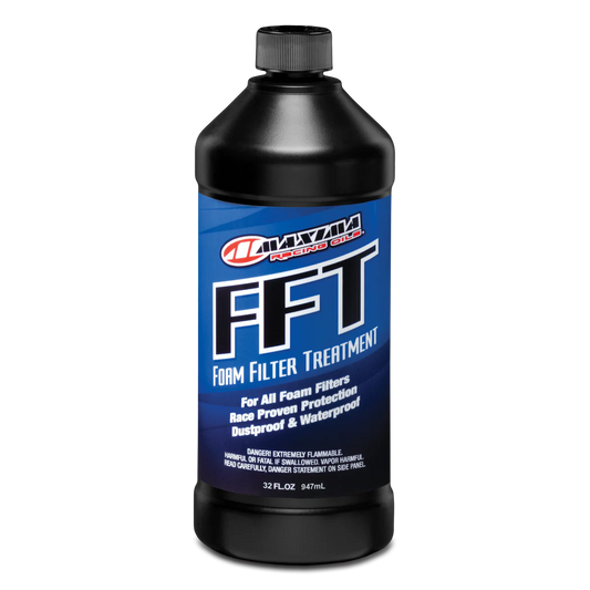 Maxima FFT Foam Filter Oil 32oz - Premium Air Filter Oil for Dirt Bikes & Motocross