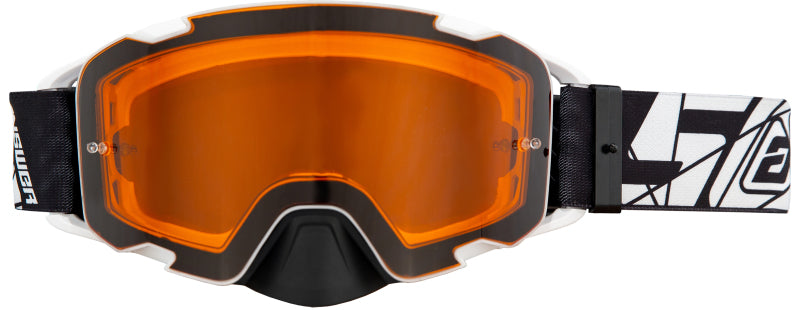 Answer ARC II Magnetic LE Goggles with replacement lens - White/Amber
