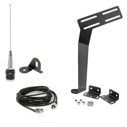 Rugged Radios 07-10 JK(2D) / 07-19 JKU(4D) 2-Way GMRS Radio Kit / 41 Watt - G1 Waterproof