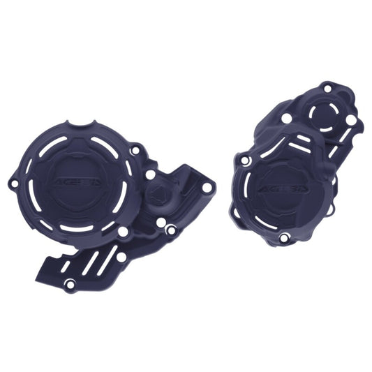 Acerbis 2024 Husqvarna FE250/350/ 2024 KTM XW-F350/EXC-F350 X-Power Kit - Blue