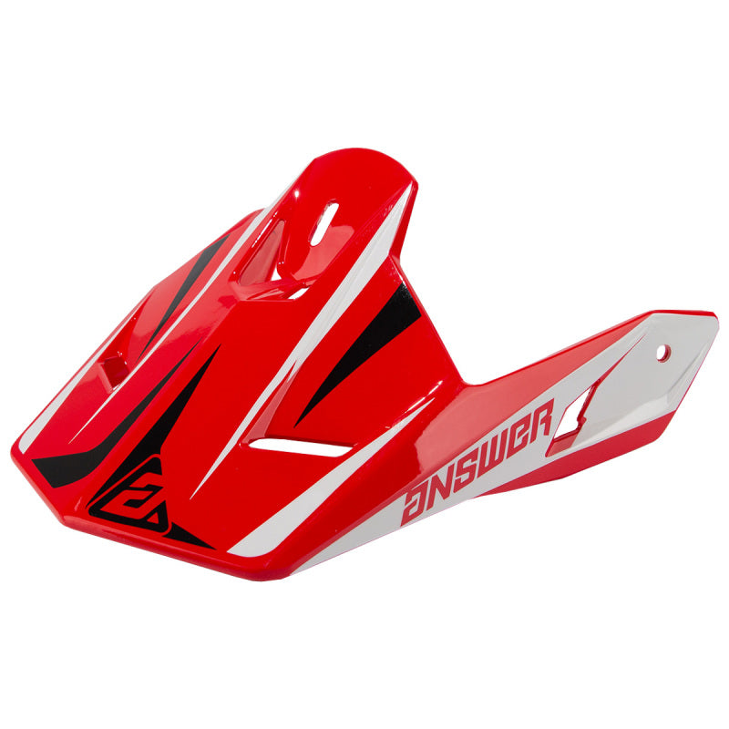 Answer 26 AR1 Mototown Glossy Visor - Red/White/Black