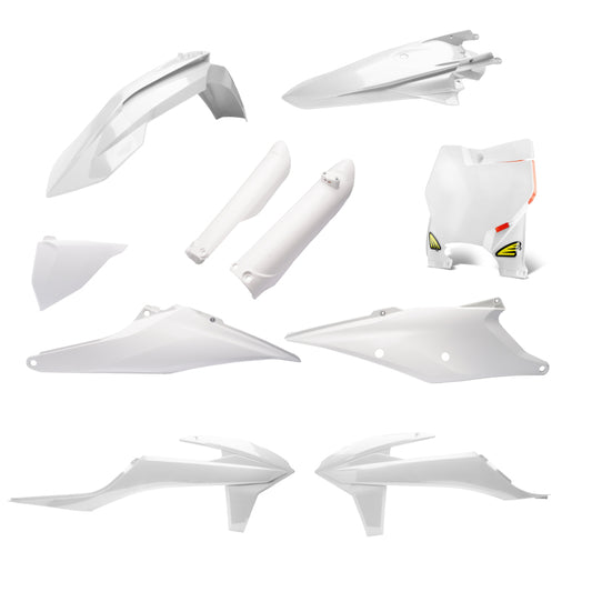 Cycra 19-22 KTM 125-450 SX/XC/SX-F/XC-F Powerflow Body Kit - White