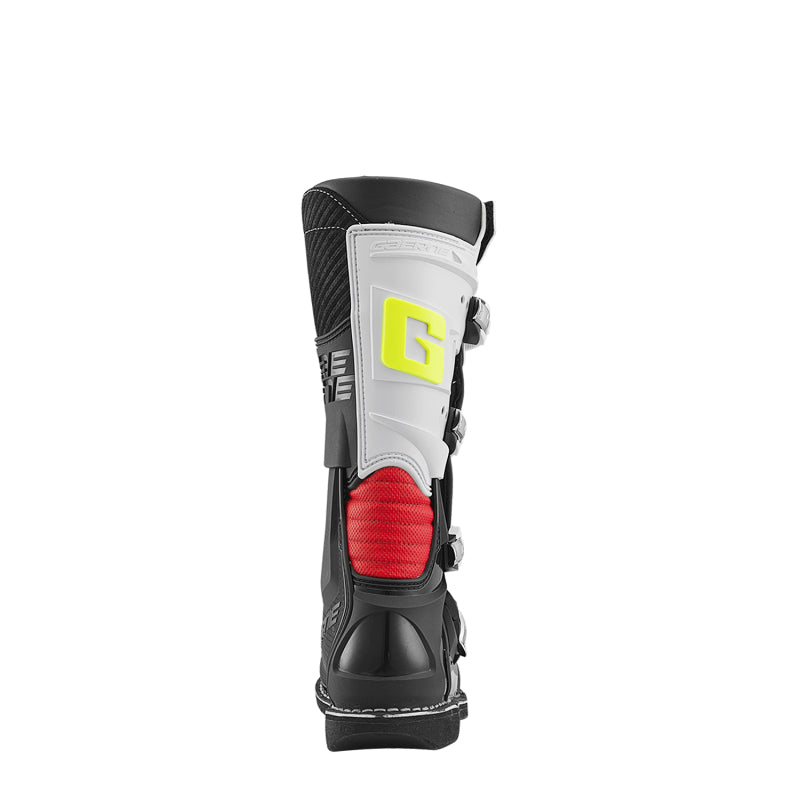 Gaerne GXJ Boot Black/White/Red Size Youth - 4