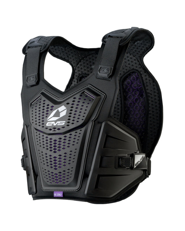 EVS F1 Pro Chest Protector Adult W/ RE ZRO Black - Large/XL