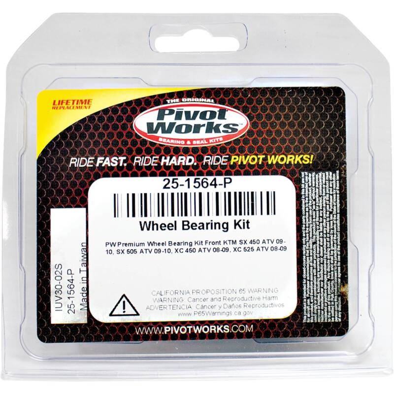 Pivot Works KTM Wheel Bearing Kit Premium Bearings